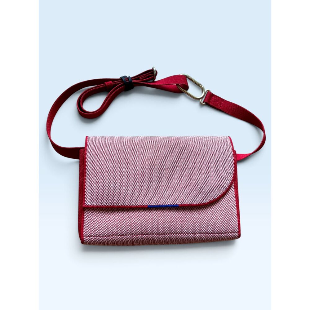 Rothy's The Belt Bag Red Knit Crossbody Fanny Pack